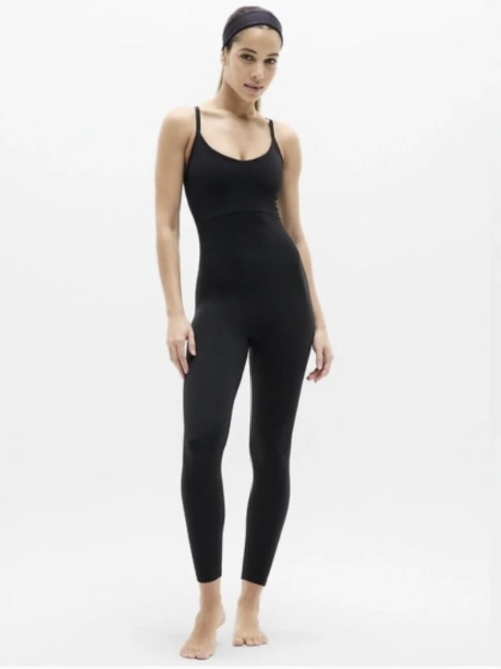 NWT  Athleta Transcend 7/8 Strappy Bodysuit Size: S / P